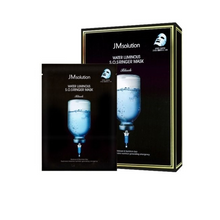 Load image into Gallery viewer, JM SOLUTION Water Luminous S.O.S Ringer Mask Black (10pcs)