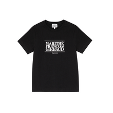 Load image into Gallery viewer, MARITHE FRANCOIS GIRBAUD W Classic Logo Tee Black