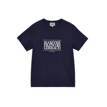 Load image into Gallery viewer, MARITHE FRANCOIS GIRBAUD W Classic Logo Tee Navy