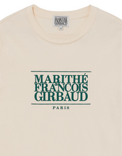 Load image into Gallery viewer, MARITHE FRANCOIS GIRBAUD W Classic Logo Tee Light Beige