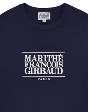 Load image into Gallery viewer, MARITHE FRANCOIS GIRBAUD W Classic Logo Tee Navy