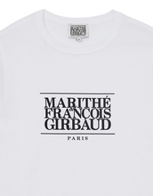 Load image into Gallery viewer, MARITHE FRANCOIS GIRBAUD W Classic Logo Tee White
