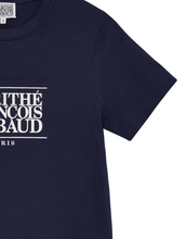 Load image into Gallery viewer, MARITHE FRANCOIS GIRBAUD W Classic Logo Tee Navy