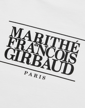Load image into Gallery viewer, MARITHE FRANCOIS GIRBAUD W Classic Logo Tee White