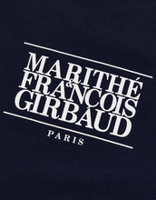 Load image into Gallery viewer, MARITHE FRANCOIS GIRBAUD W Classic Logo Tee Navy