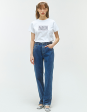 Load image into Gallery viewer, MARITHE FRANCOIS GIRBAUD W Classic Logo Tee White