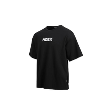 Load image into Gallery viewer, HDEX Main Logo Over Fit Sleeve T-Shirt Black
