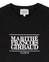 Load image into Gallery viewer, MARITHE FRANCOIS GIRBAUD W Classic Logo Tee Black
