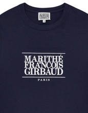 Load image into Gallery viewer, MARITHE FRANCOIS GIRBAUD W Classic Logo Tee Navy
