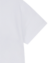 Load image into Gallery viewer, MARITHE FRANCOIS GIRBAUD W Classic Logo Crop Tee White
