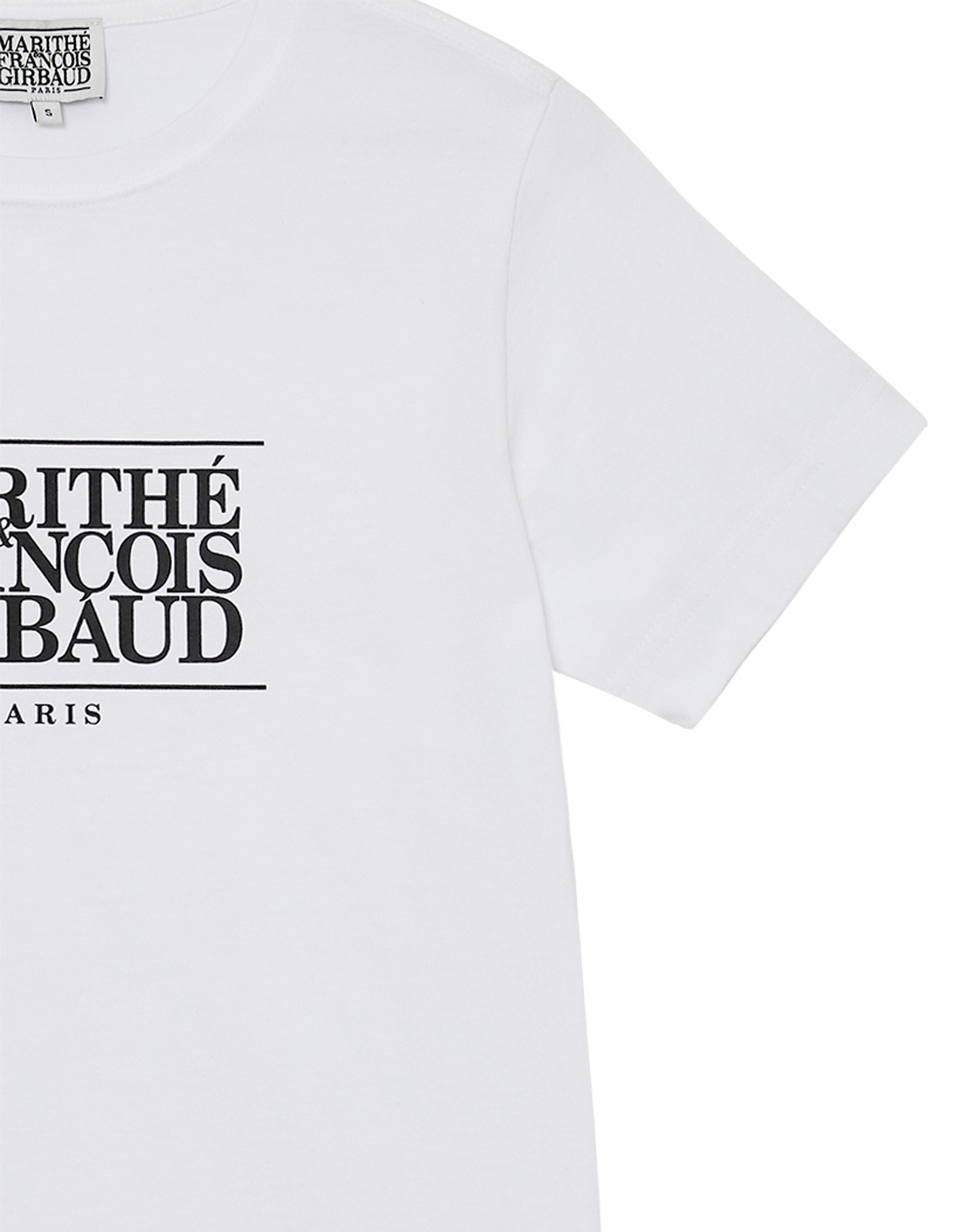 MARITHE FRANCOIS GIRBAUD W Classic Logo Tee White – NOTAG