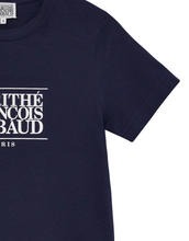 Load image into Gallery viewer, MARITHE FRANCOIS GIRBAUD W Classic Logo Tee Navy
