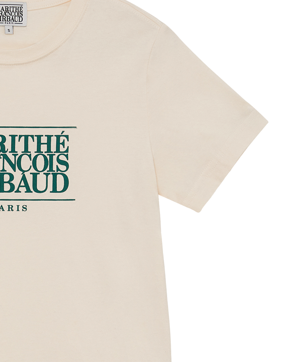 ★Marithe + Francois Girbaud★ W CLASSIC LOGO TEE light beig W CLASSIC LOGO TEE light beige - MARITHÉ+FRANҪOIS GIRBAUD
