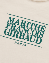 Load image into Gallery viewer, MARITHE FRANCOIS GIRBAUD W Classic Logo Tee Light Beige
