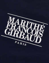 Load image into Gallery viewer, MARITHE FRANCOIS GIRBAUD W Classic Logo Tee Navy
