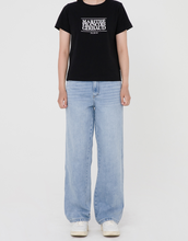 Load image into Gallery viewer, MARITHE FRANCOIS GIRBAUD W Classic Logo Tee Black
