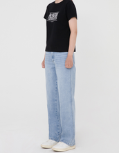 Load image into Gallery viewer, MARITHE FRANCOIS GIRBAUD W Classic Logo Tee Black
