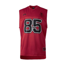 Load image into Gallery viewer, HDEX Mesh Football Sleeveless Red
